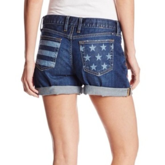 Lucky Brand Pants - 5 for $25 on select items 
Lucky Brand Stars and Stripes Laguna Shorts 12/31